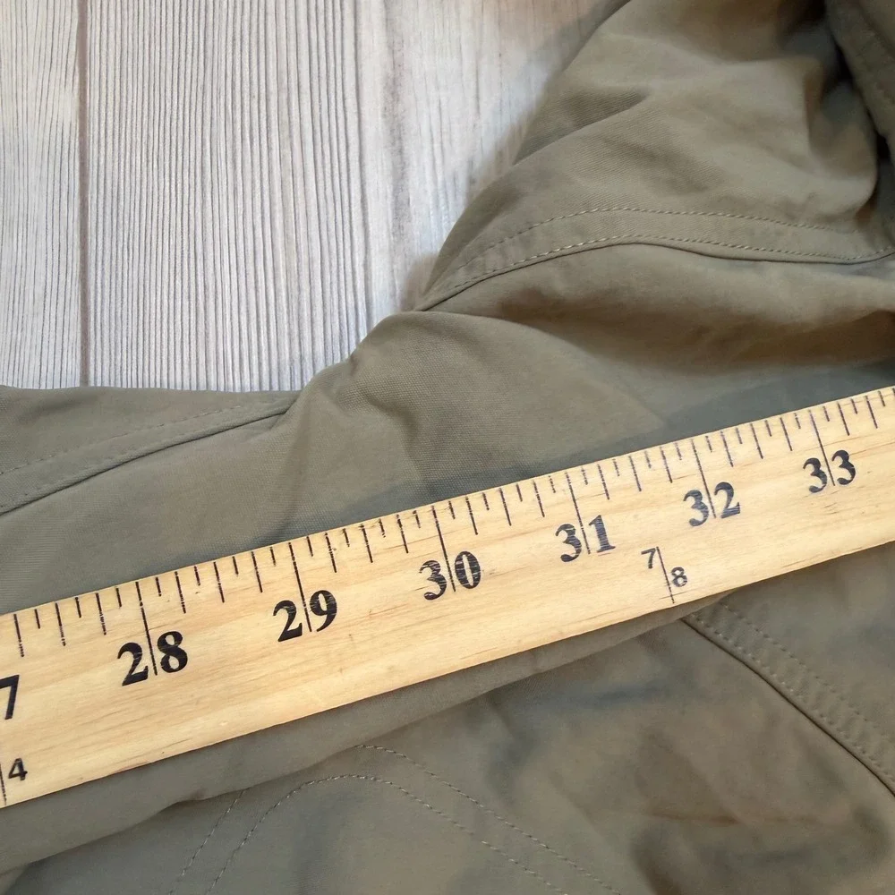 Columbia GRT Mens Convertible Cargo Pants Green Large 32 Inseam EM8166